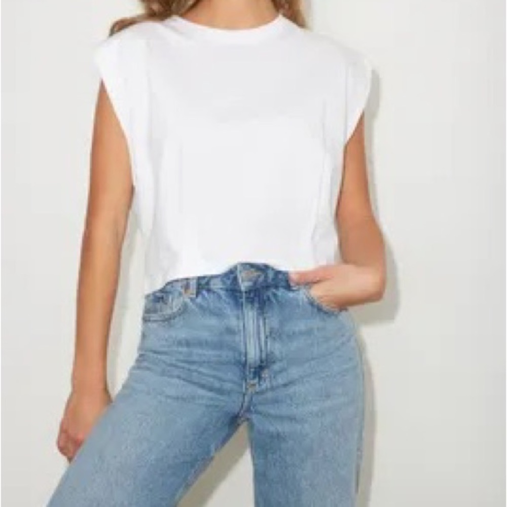 White Muscle T-shirt